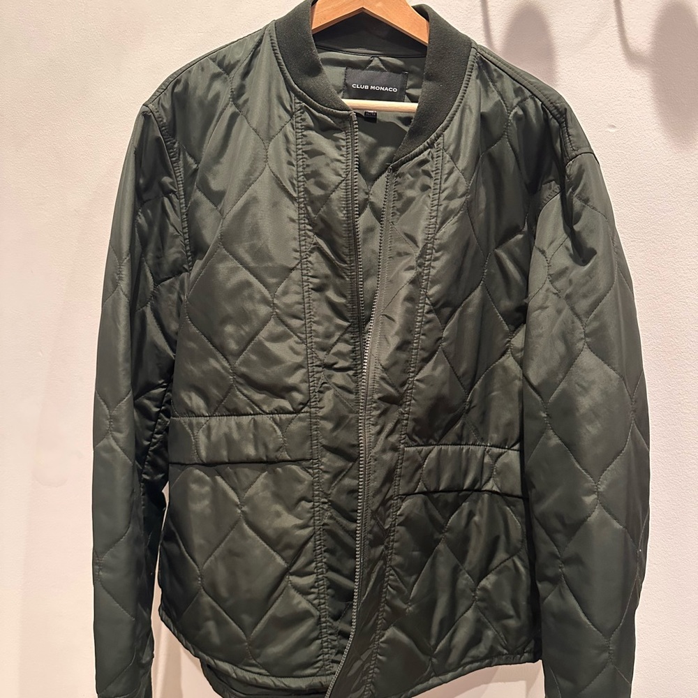 Club Monaco Quilted Jacket (XL)